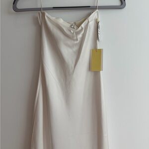 Aritzia Wilfred Charmaine Satin Dress